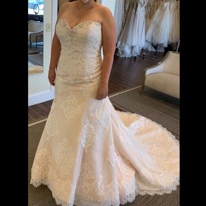 Bonnie Bridal Mermaid Corset Wedding Dress! 16/18